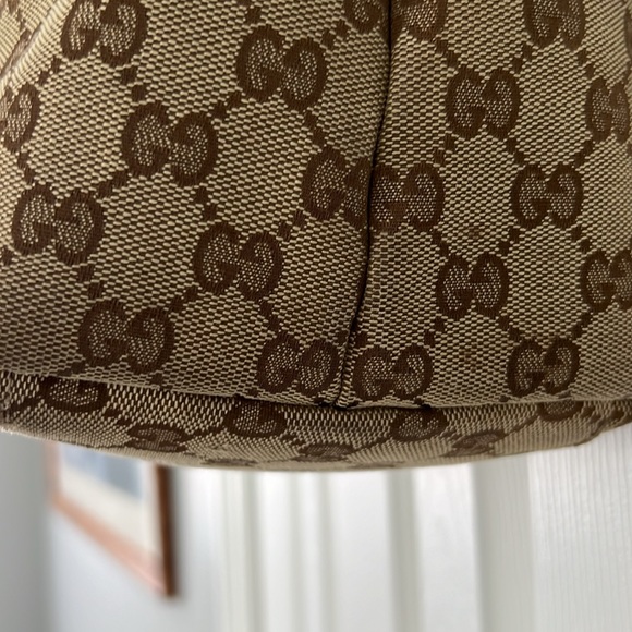 Gucci GG canvas medium bamboo bar tote - Picture 7 of 12